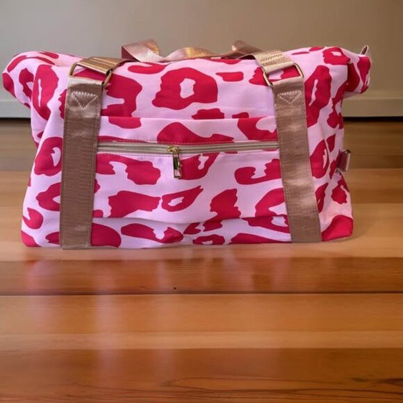 PINK CHEETAH BAG - Picture 2 of 3